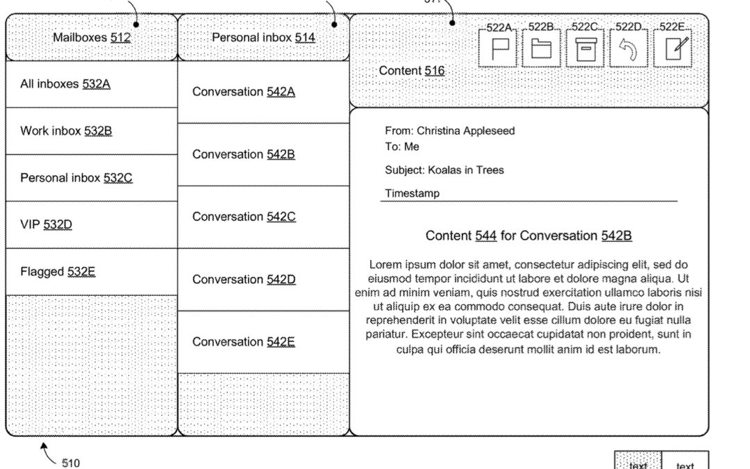 Future Apple operating systems may offer virtual device overlay methods