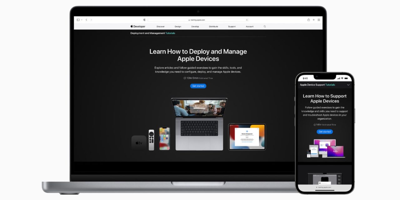 Apple announces new online courses, certifications for Apple device support, deployment, management