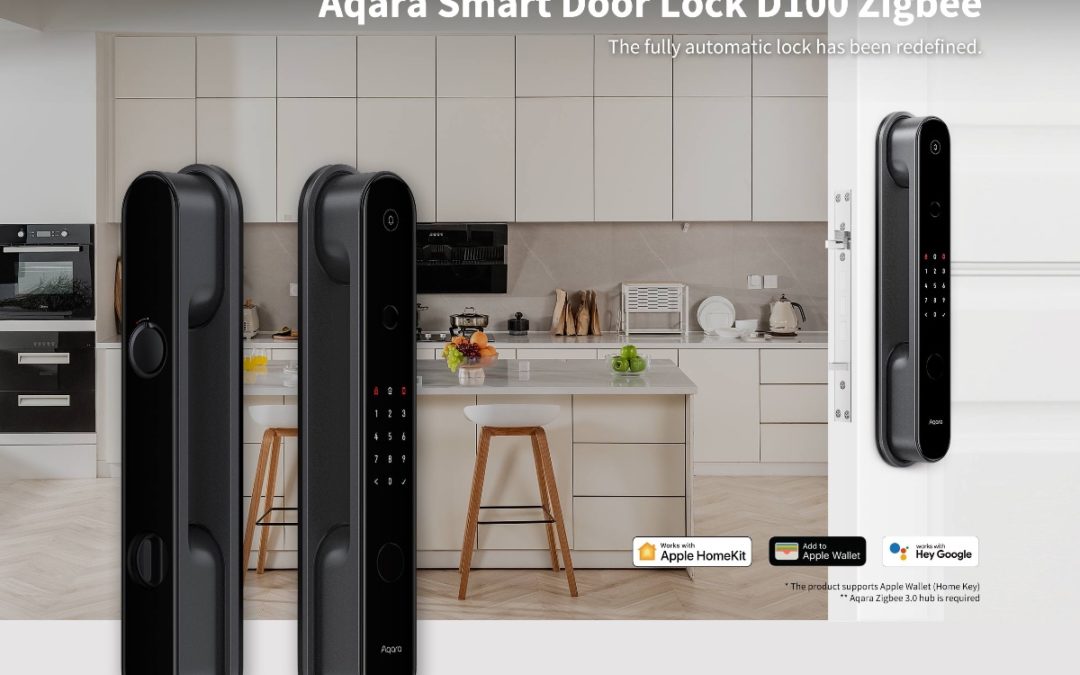 Aqara’s new D100 Zigbee smart lock is Apple HomeKit compatible