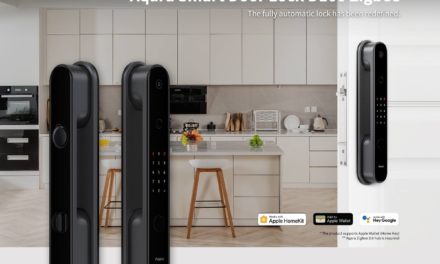 Aqara’s new D100 Zigbee smart lock is Apple HomeKit compatible