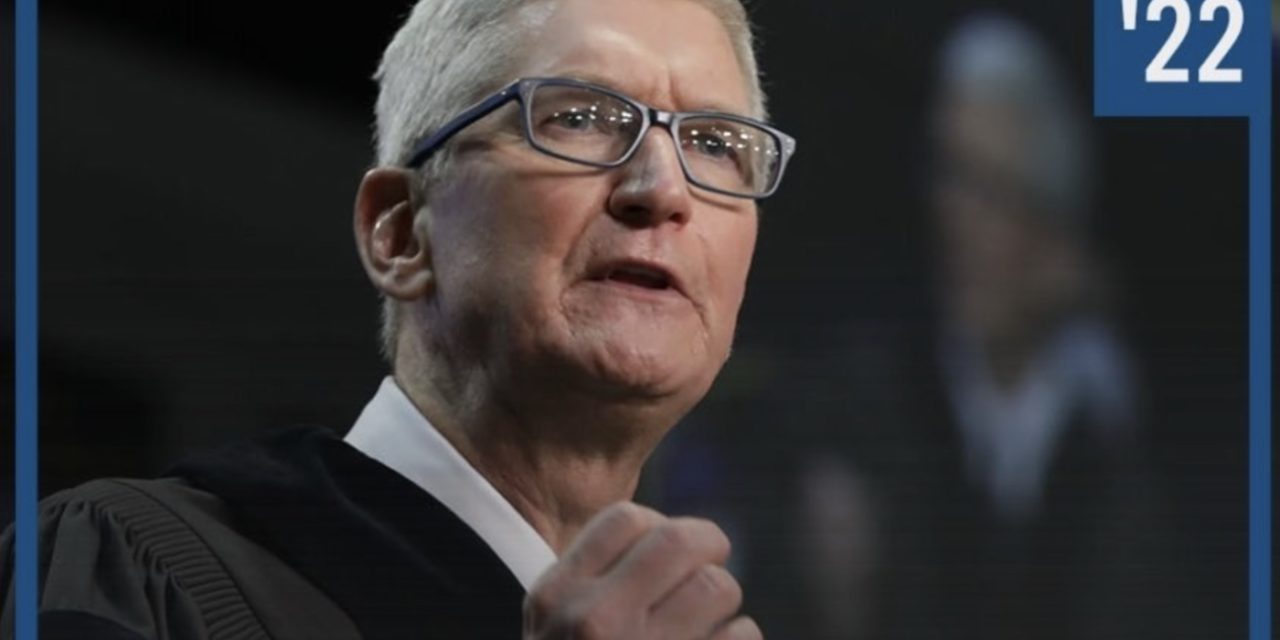 Tim Cook to Gallaudet University grads: ‘…. Lead with your values’