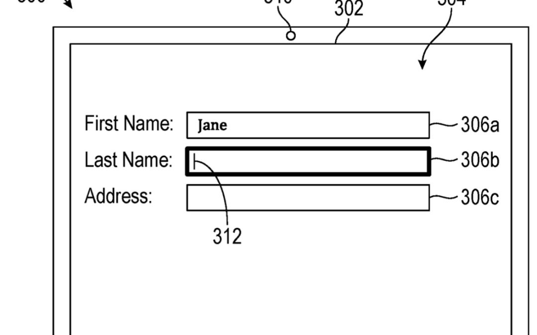 Future Apple devices may allow you to select a text input field with your eyes