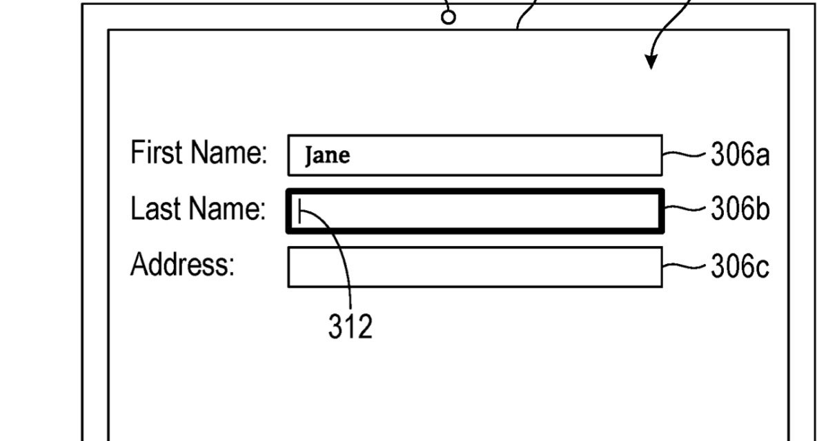 Future Apple devices may allow you to select a text input field with your eyes