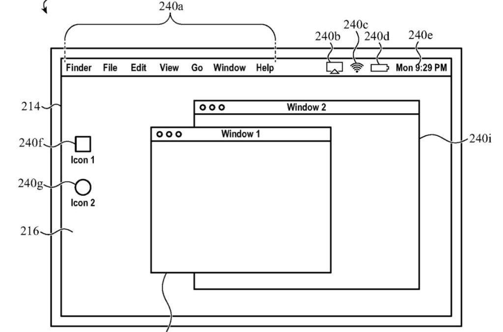 Apple patent for a hinged keyboard shows some very Mac-like features in iPadOS