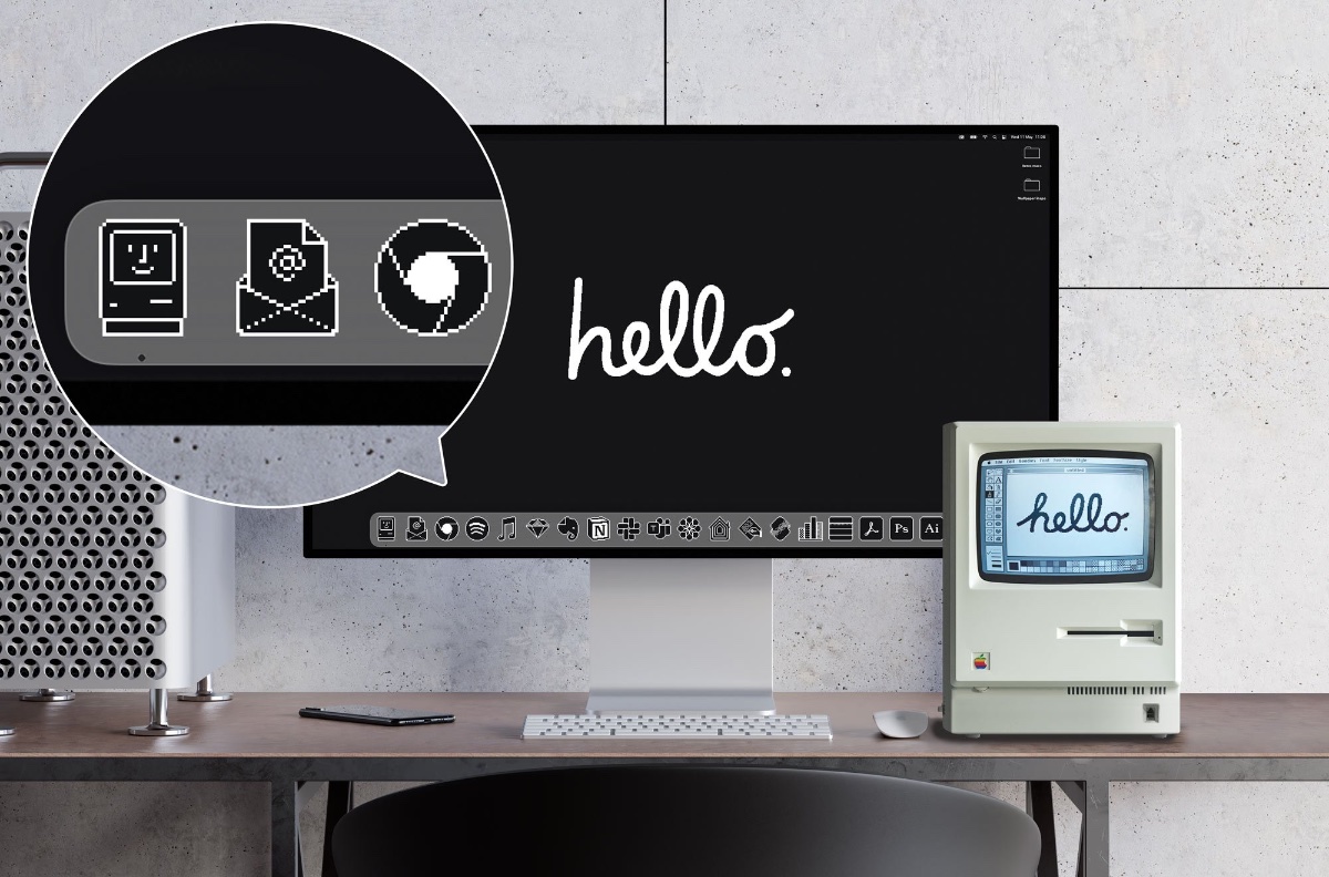 You can 'retrofy' your Mac with Mac OS '84 icons, wallpaper - Vimarsana News