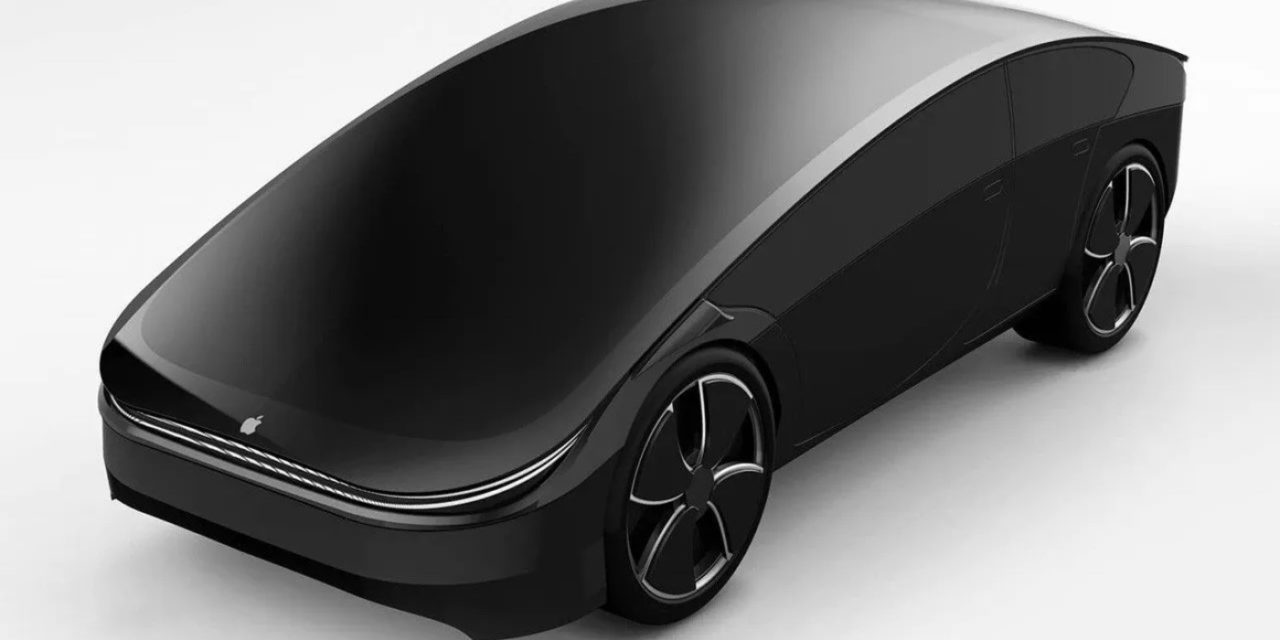 An Apple Car with no windows but VR technology?