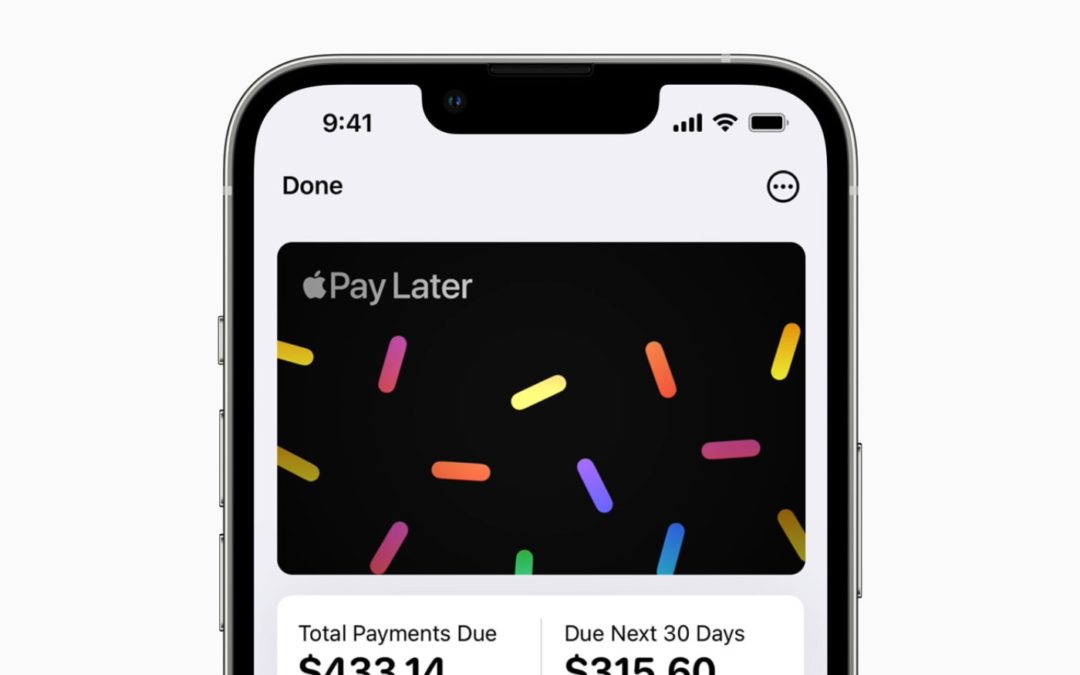 Apple Pay Later not coming until later this year