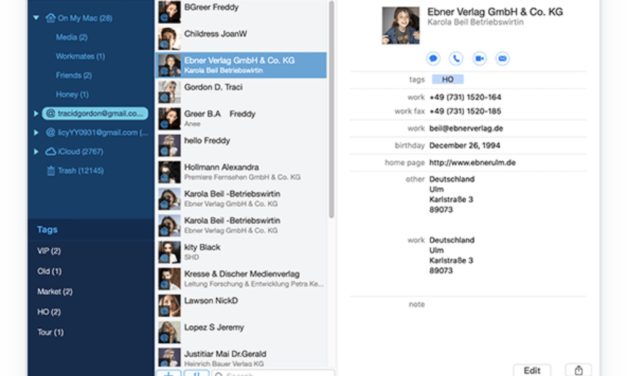 ContactsMate app for macOS update optimizes code structure, more