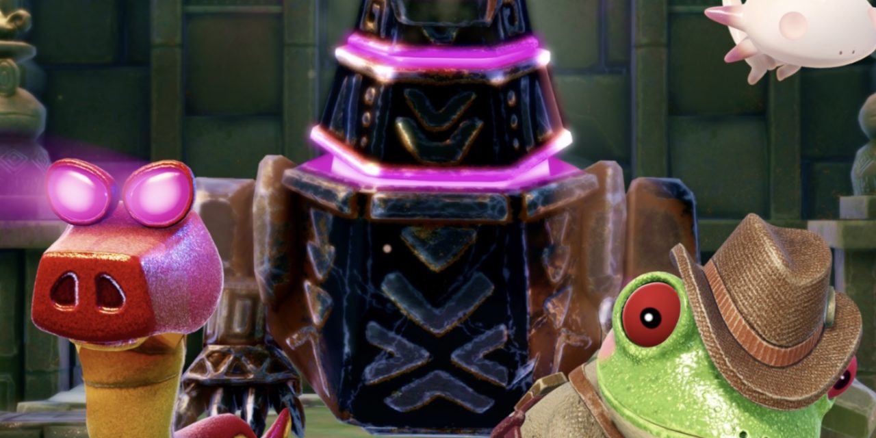 Frogger and the Rumbling Ruins now available at Apple Arcade