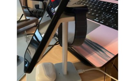 HiRise 3 eliminates nightstand cable clutter while charging three Apple devices