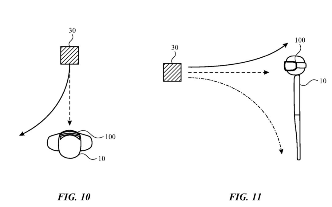 Apple granted patent for a ‘head-mountable device with output for distinguishing virtual and physical objects’