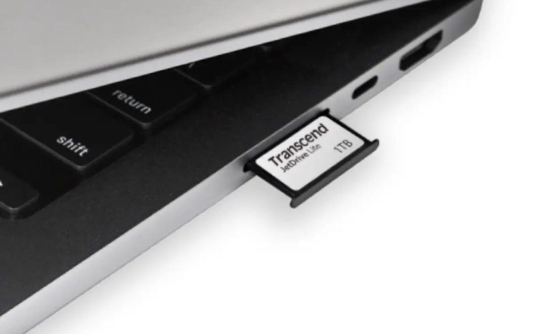 Transcend’s JetDrive Lite 330 expansion card is a great Time Machine option for a MacBook Pro
