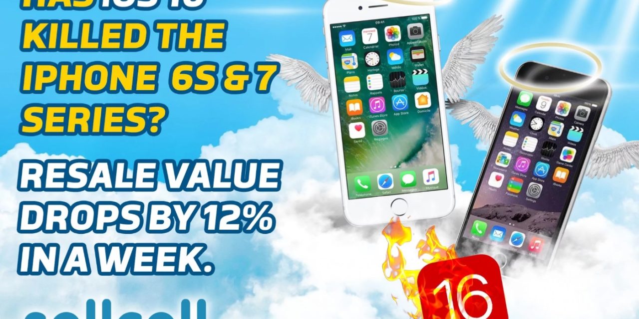 iOS 6 announcement dings the resale values of iPhone 6S, 7 series
