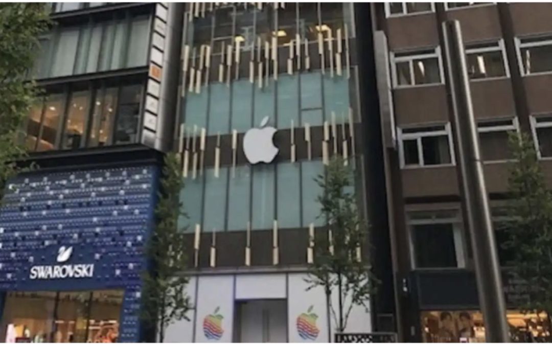 Apple Ginza store in Tokyo moves to 12-story building made of fire-resistant wood and steel