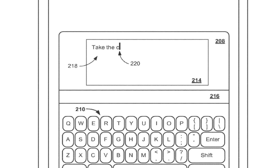 Apple wants to make it easier to enter text into iPhones and Apple Watches