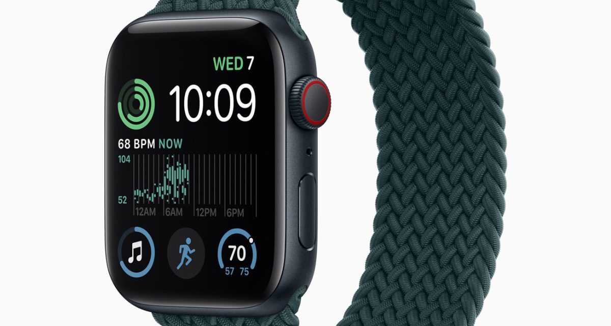 Apple Watch Series 8, Apple Watch SE sport AlwaysOn display, Crash