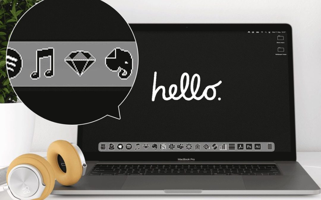 Take your tech ‘Back To the Future’ with Ben Vessey’s themes for iPhones and Macs