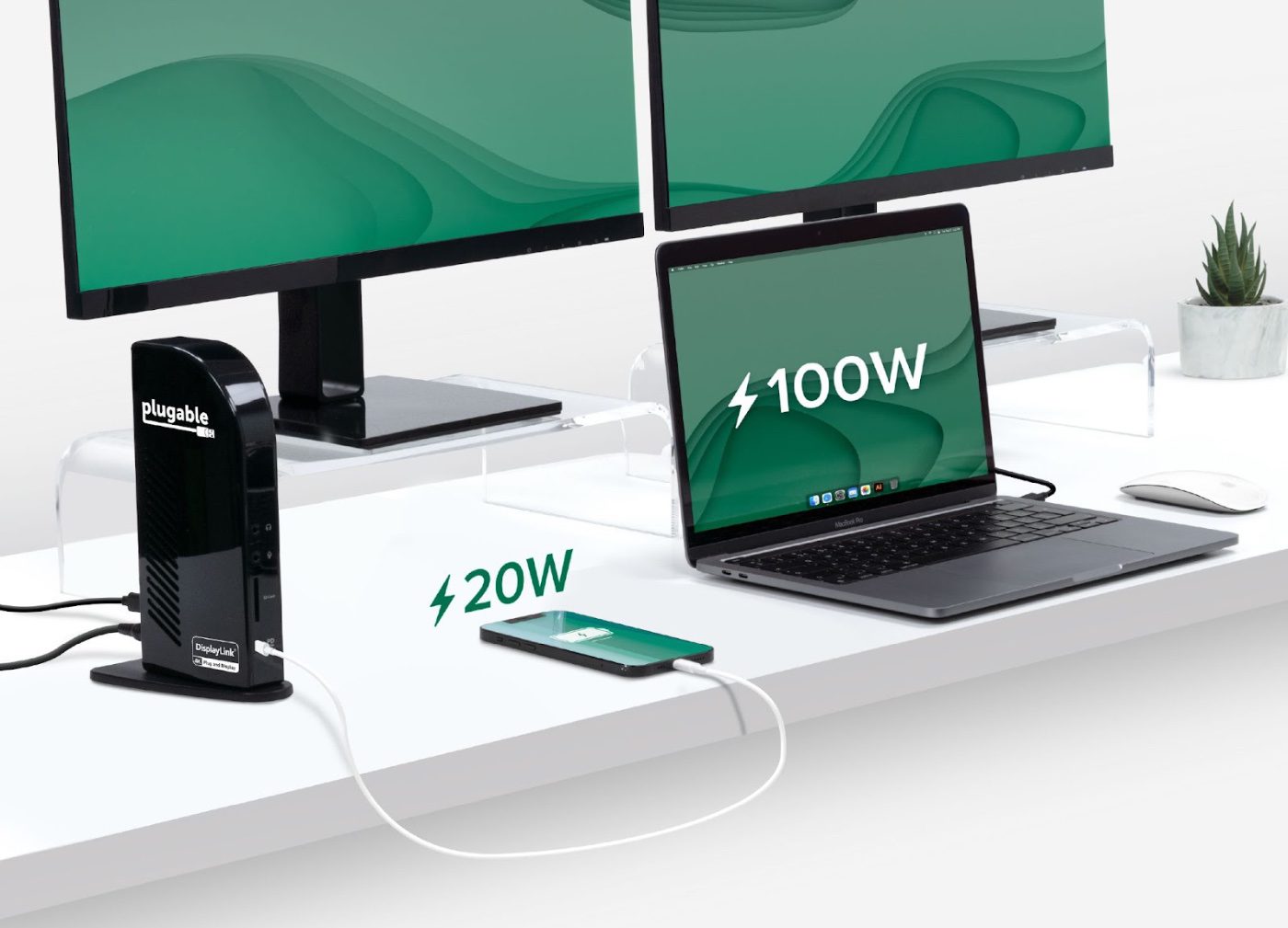 Plugable Upgrades its USBC Triple Display Docking Station