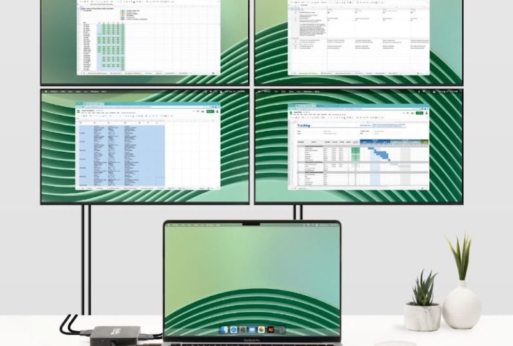 Plugable releases USB-C or USB 3.0 Quad HDMI Adapter