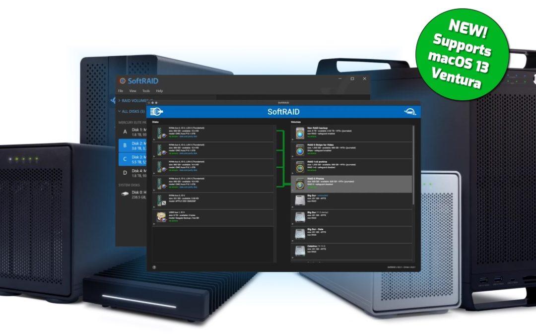 OWC Announces SoftRAID 7 with macOS Ventura compatibility