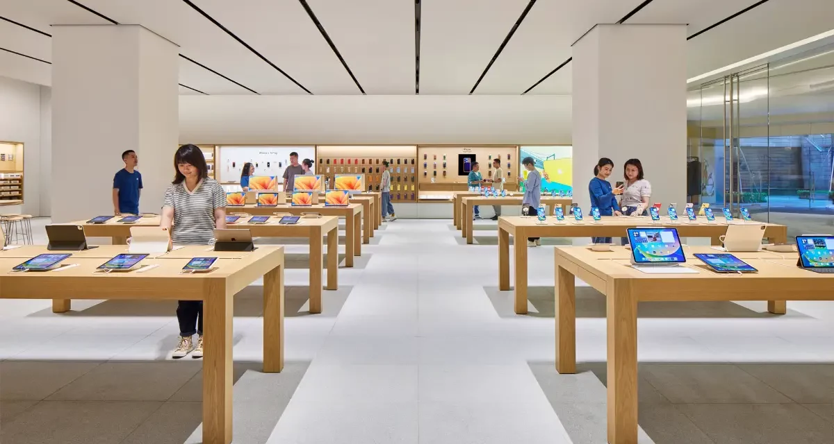Apple MixC Shenzhen in China opens Friday, April 28