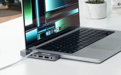 Plugable’s 5-in-1 USB Hub expands your MacBook Pro or MacBook Air’s connection options