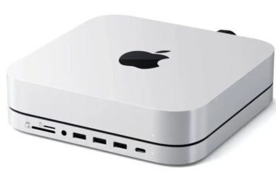 Satechi Stand Hub with SSD Enclosure is a great Mac mini accessory