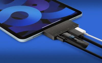 The StayGo mini is a great travel accessory for an iPad or Mac laptop