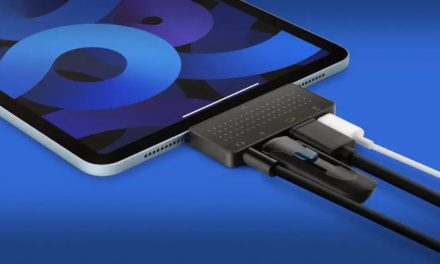 The StayGo mini is a great travel accessory for an iPad or Mac laptop