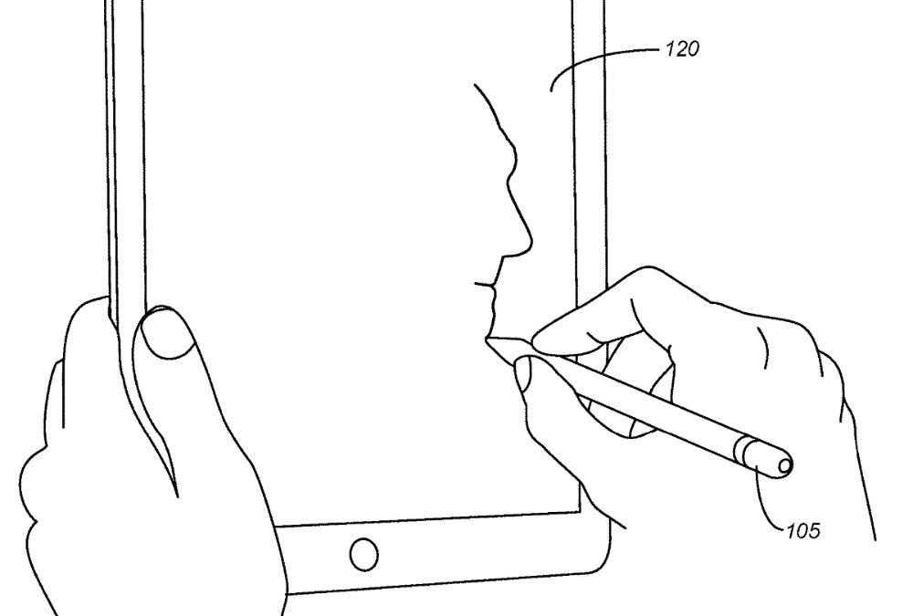 Apple patent involves an Apple Pencil that charges while being used