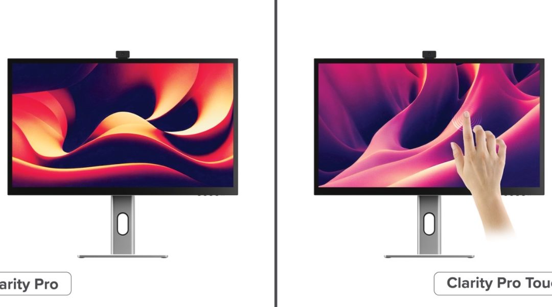 ALOGIC Launches Next Generation Clarity Pro and Clarity Pro Touch 4K UHD Display Monitors