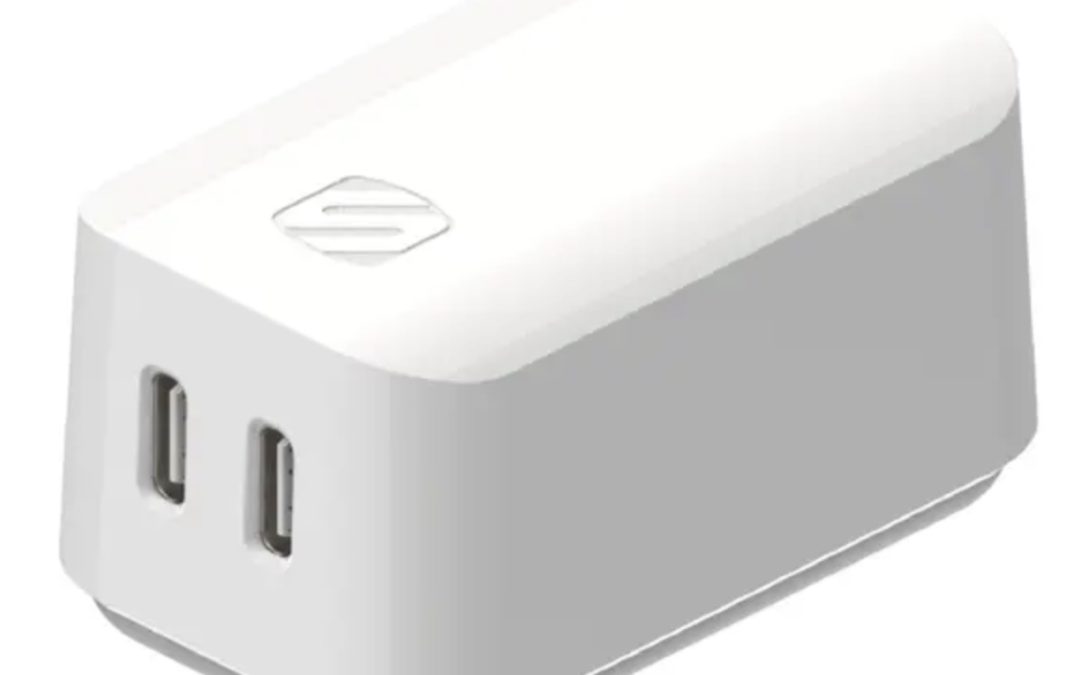 Scosche announces Availability of its 35W Dual-Port wall charger