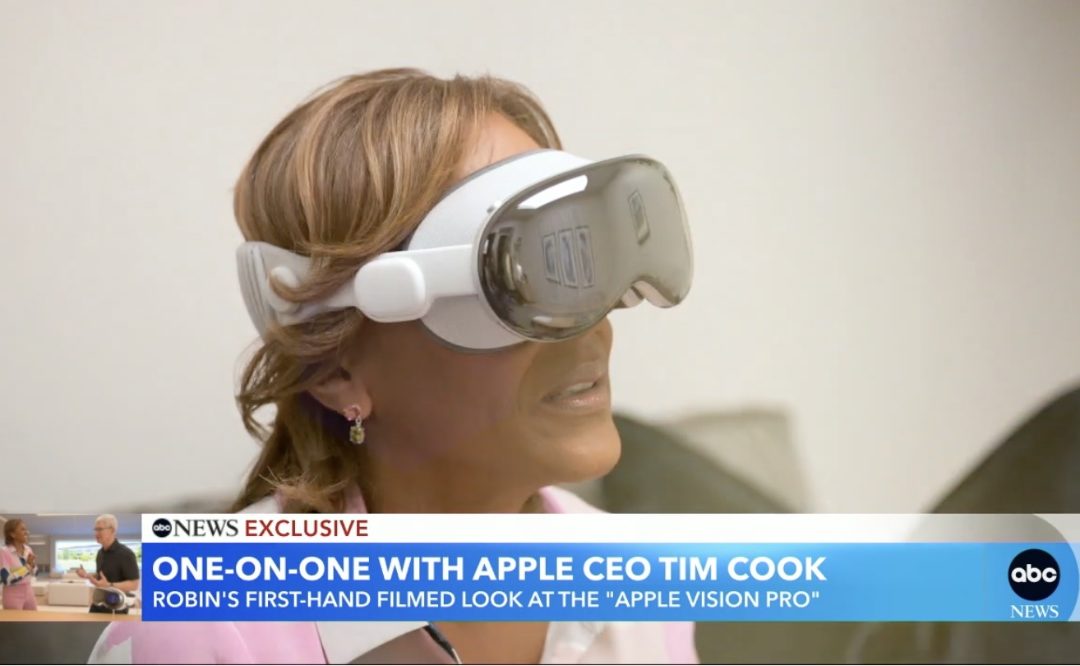 On ‘GMA:’ Apple CEO Tim Cook Talks Visoon Pro, AI, ChatGPT, Privacy, and More