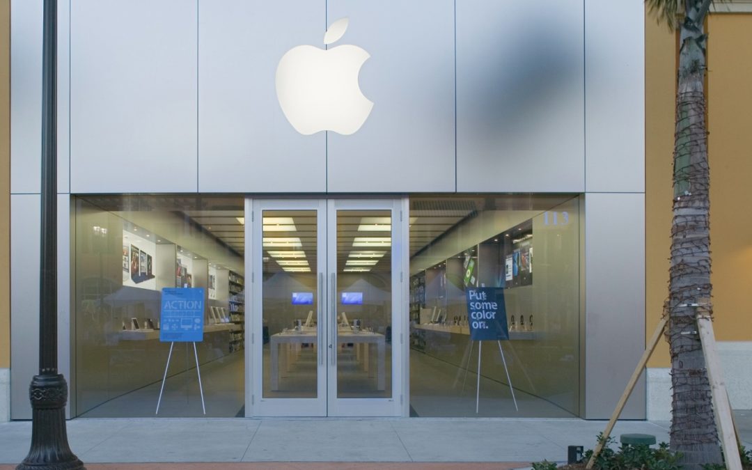 Apple’s Coconut Point retail store in Estero, Florida, is temporarily closed for renovations