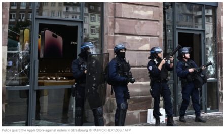 Rioters vandalize Apple, other retail stores in Strasbourg, France