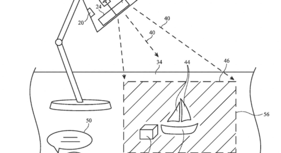 Apple granted patent for devices with augmented reality projectors