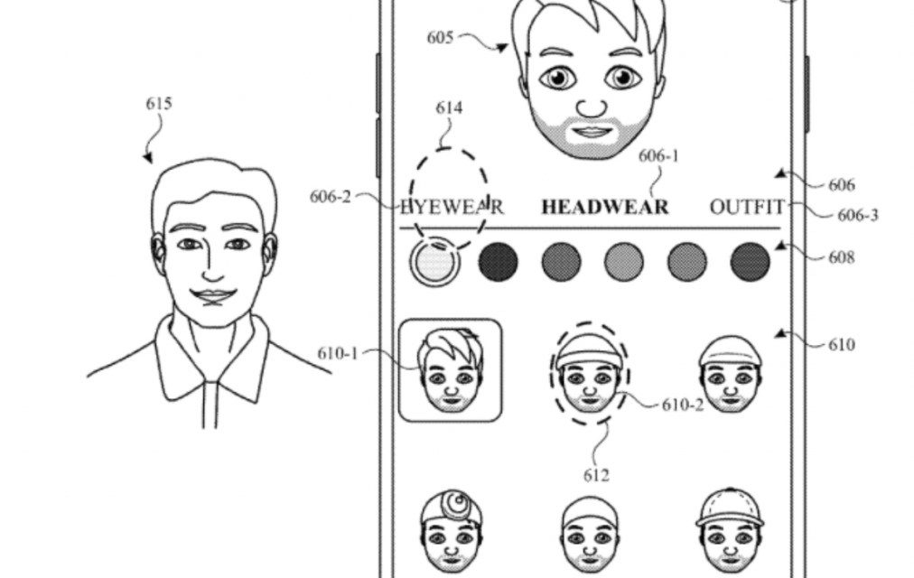 Apple granted patent for ‘avatar sticker editor user interface’