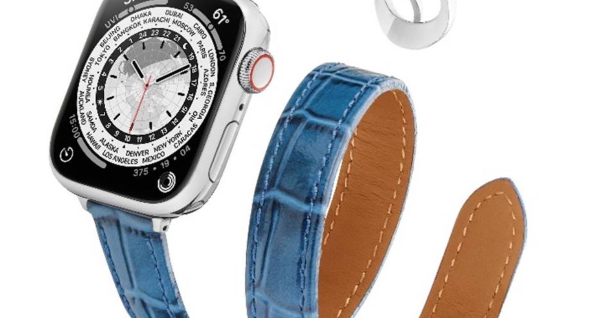 Longvadon unveils Caiman Series Double Tour Apple Watch Band Collection 