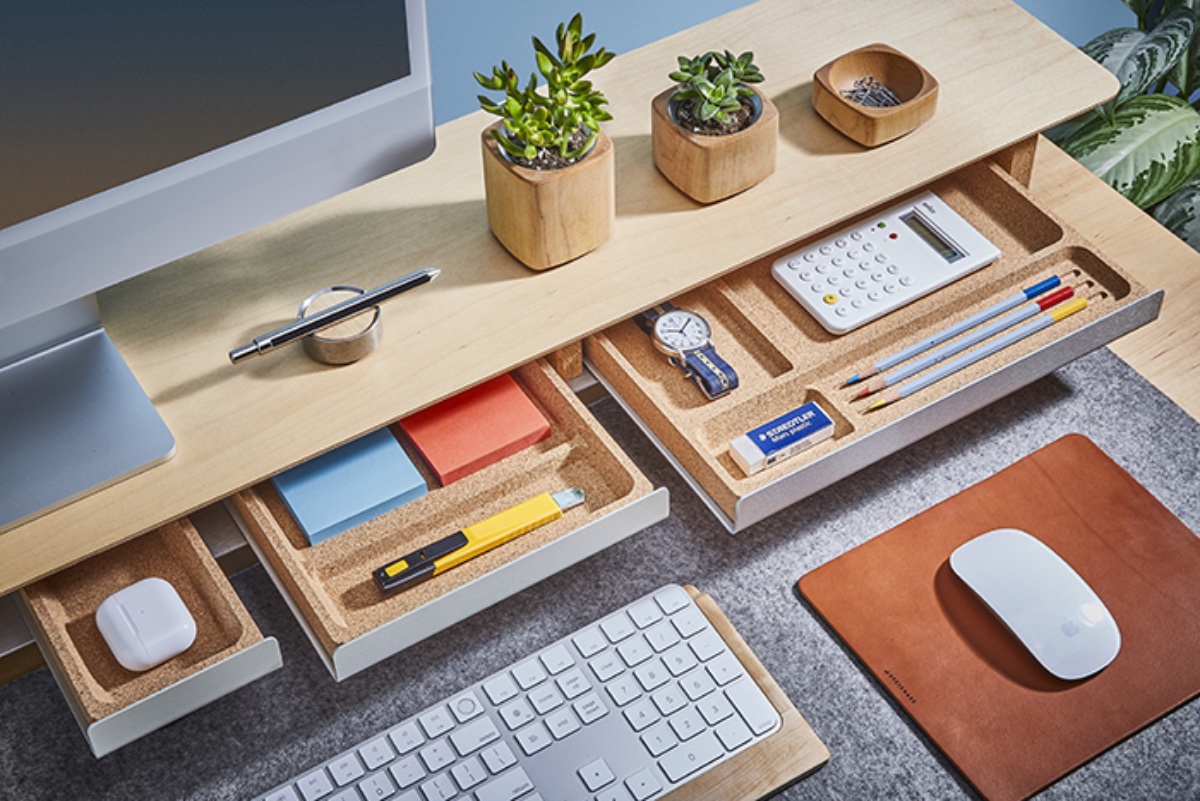 Desk Trays from Grovemade are now available in two new sizes small and medium.