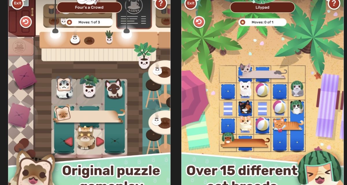 Nekograms is now available at Apple Arcade for the iPhone, iPad