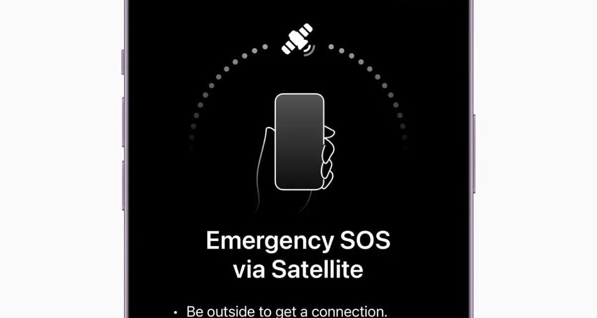 Apple extends Emergency SOS via satellite for an additional free year