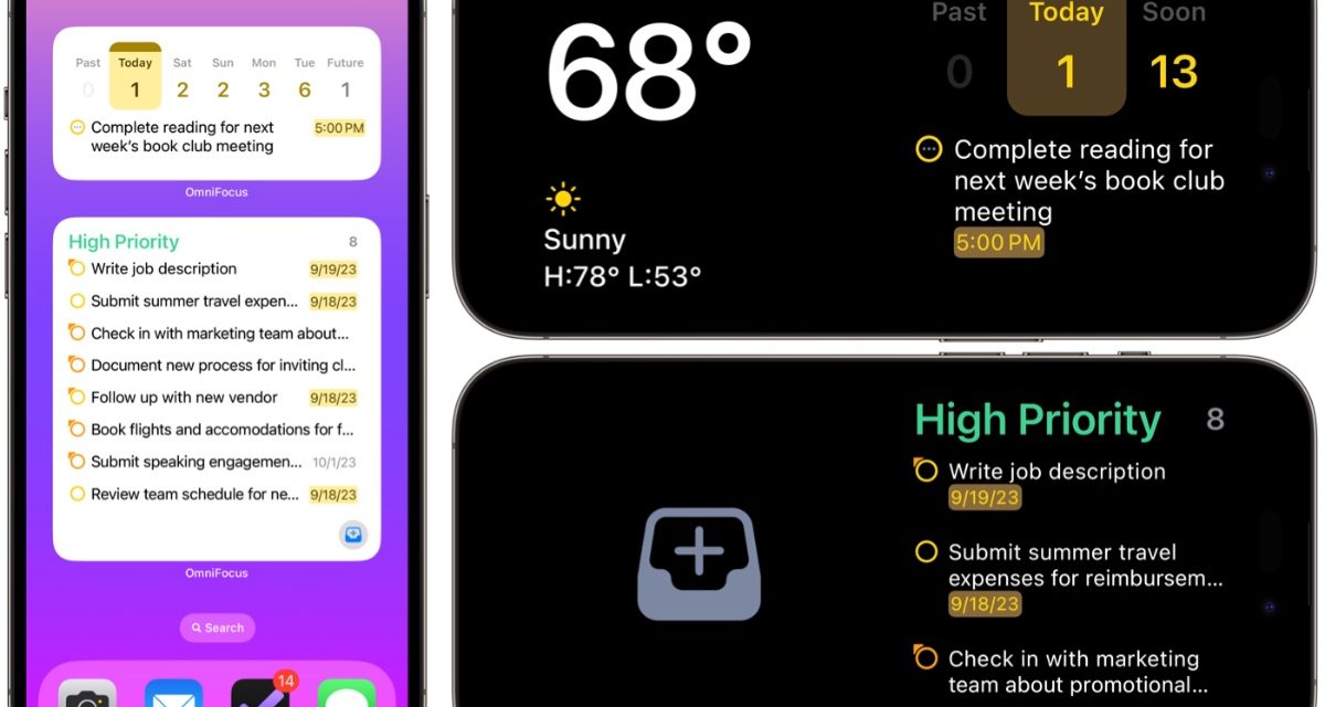 Omni Group apps ready for iOS 17, iPadOS 17, watchOS 10 (with one caveat)