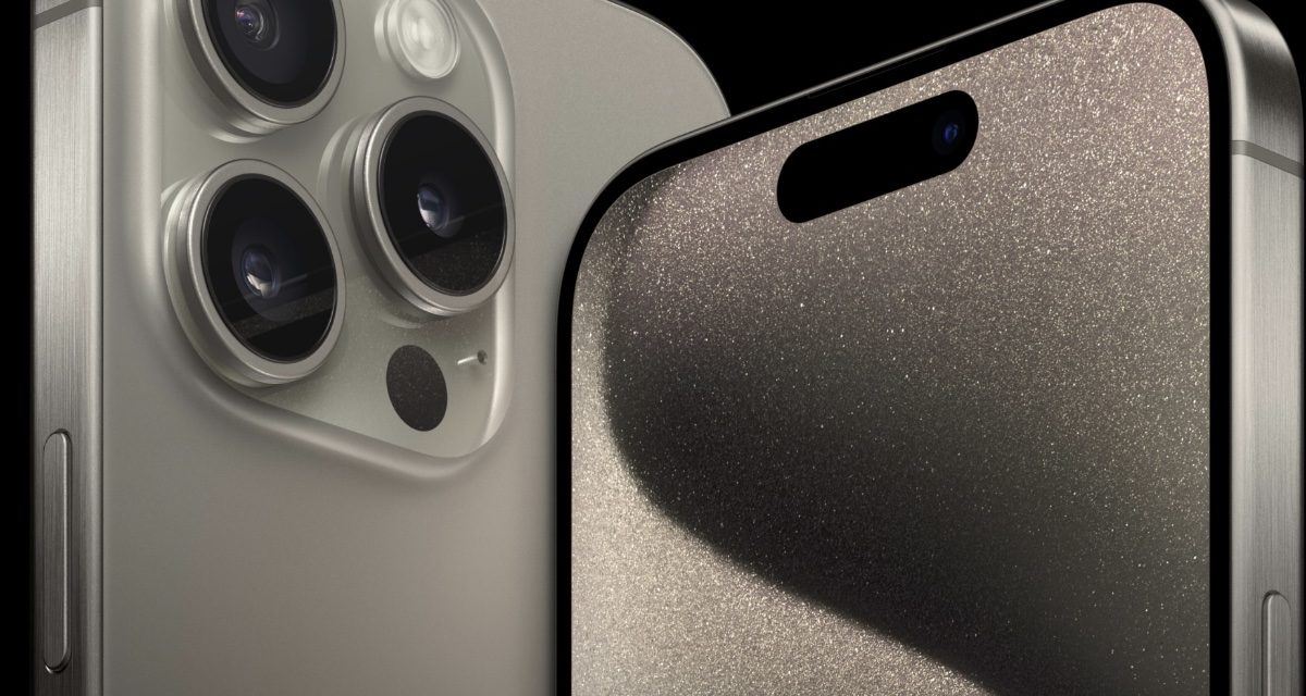 Apple ad spotlights the titanium finish on the iPhone 15 Pro, Pro Max