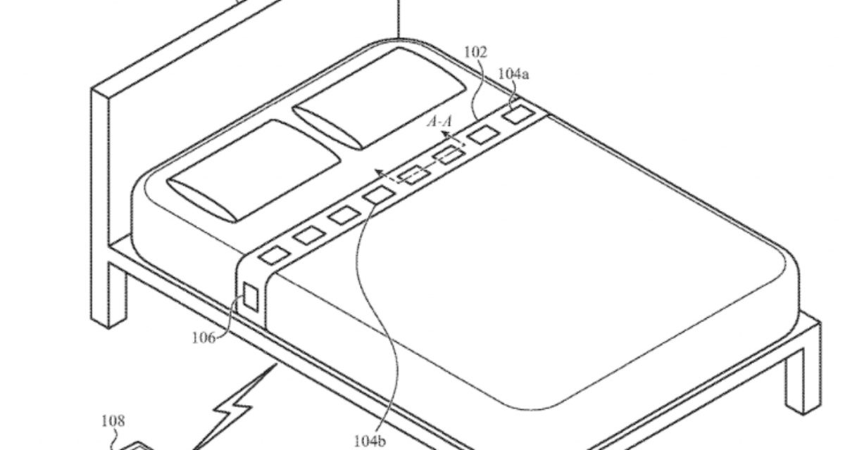 Apple patent involves a ‘smart bed’ with temperature sensing devices