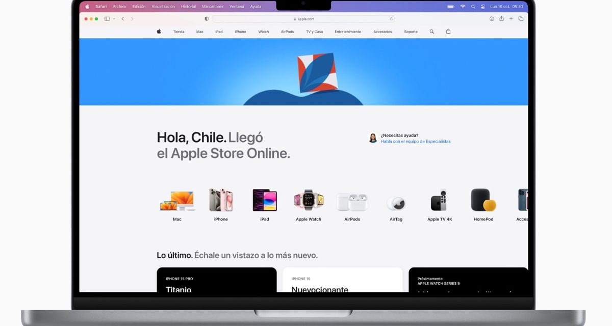 Apple expands its online store to Chile