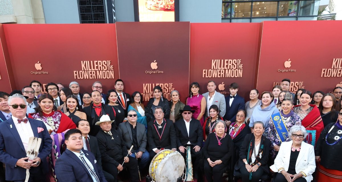 Apple hosts Osage Nation delegation, Martin Scorsese at LA premiere of ‘Killers of the Flower Moon’