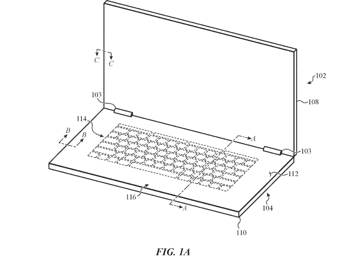 Apple patent filing involves Mac laptops with ‘virtual’ keyboards and ...