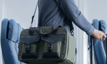 WaterField Designs’ X-Air Duffel is a travel bag with dedicated mobile office component