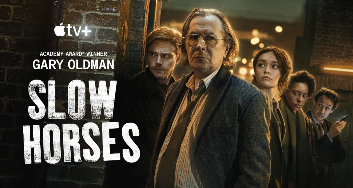 Apple TV+’s ‘Slow Horses’ is number 9 on this week’s Reelgood list of streaming shows, movies
