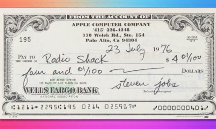 Check filled out and signed by the late Steve Jobs is up for bid by RRAuction